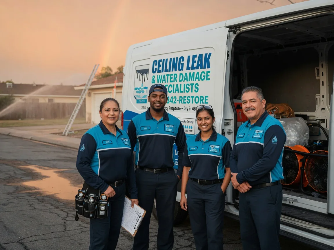 Ceiling Leak Cleanup company in Rutherford College, NC