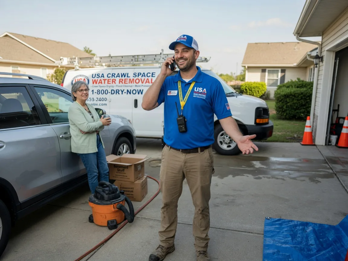 Crawl Space Water Removal Rutherford College, NC FAQs